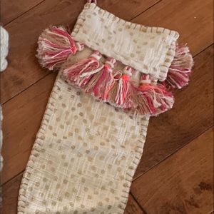 Like new Anthropologie Christmas stocking
